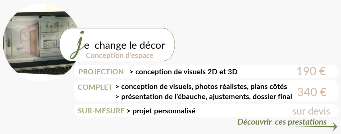 Découvrez les tarifs de conception en décoration et aménagement intérieur à Toulouse. Projets sur mesure pour des intérieurs fonctionnels