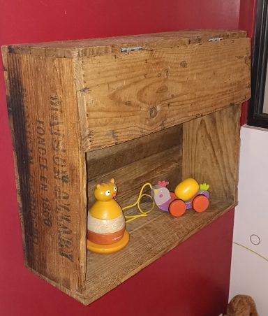 Rangement vintage Upcycling - chine et détournement d'objets pour un aménagement intérieure esthétique et pratique à Baziège