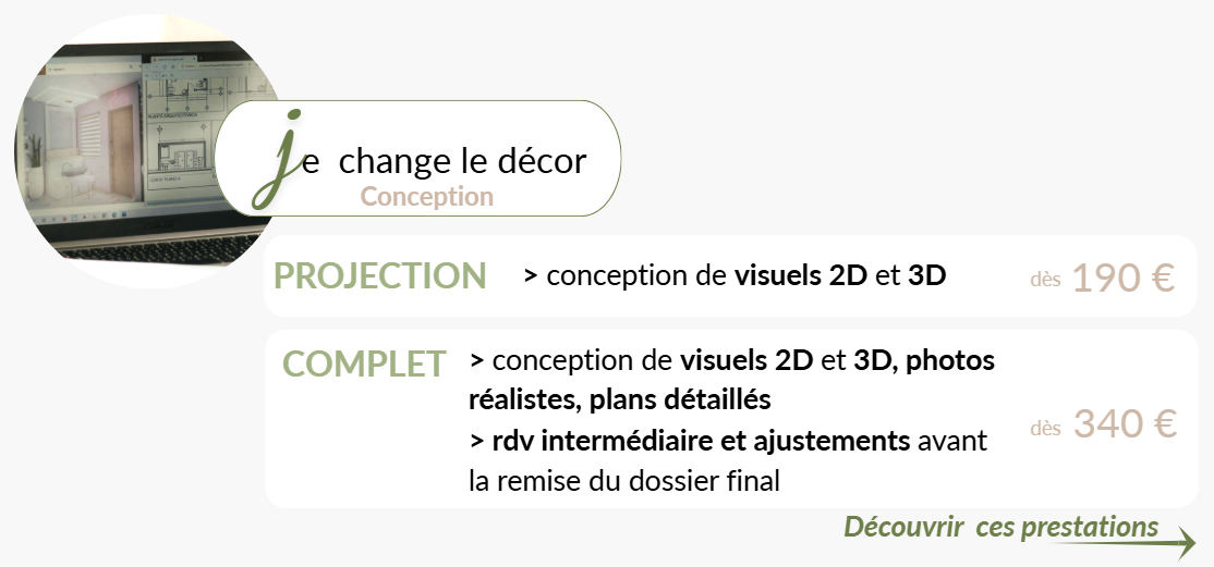 Tarifs conception d’espaces 3D à Toulouse - Décoration et aménagement intérieur Découvrez les tarifs de conception en décoration et aménagement intérieur à Toulouse. Projets sur mesure pour des intérieurs fonctionnels